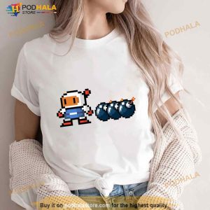 Bomberman Pixel Shirt