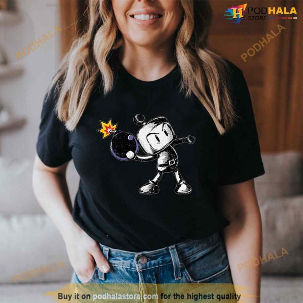 Bombing Comic Art Bomberman Shirt