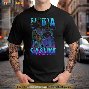 Bootleg Anime Uchiha Sasuke Naruto Shippuden Shirt 2
