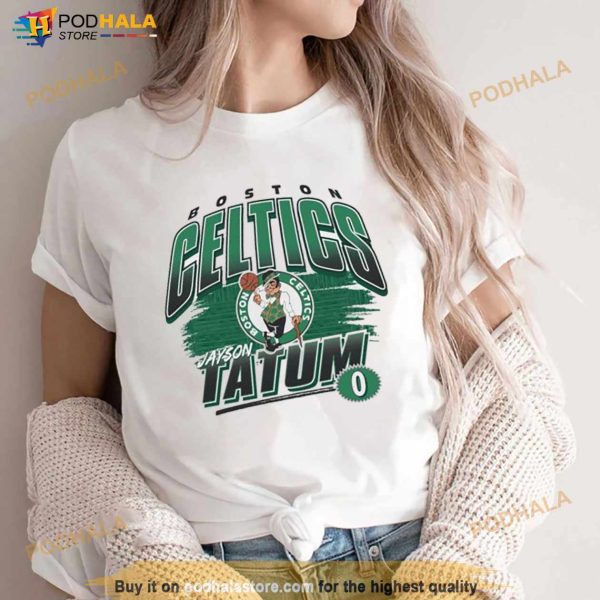 Boston Celtics NBA Player Jayson Tatum ’47 Franklin Shirt