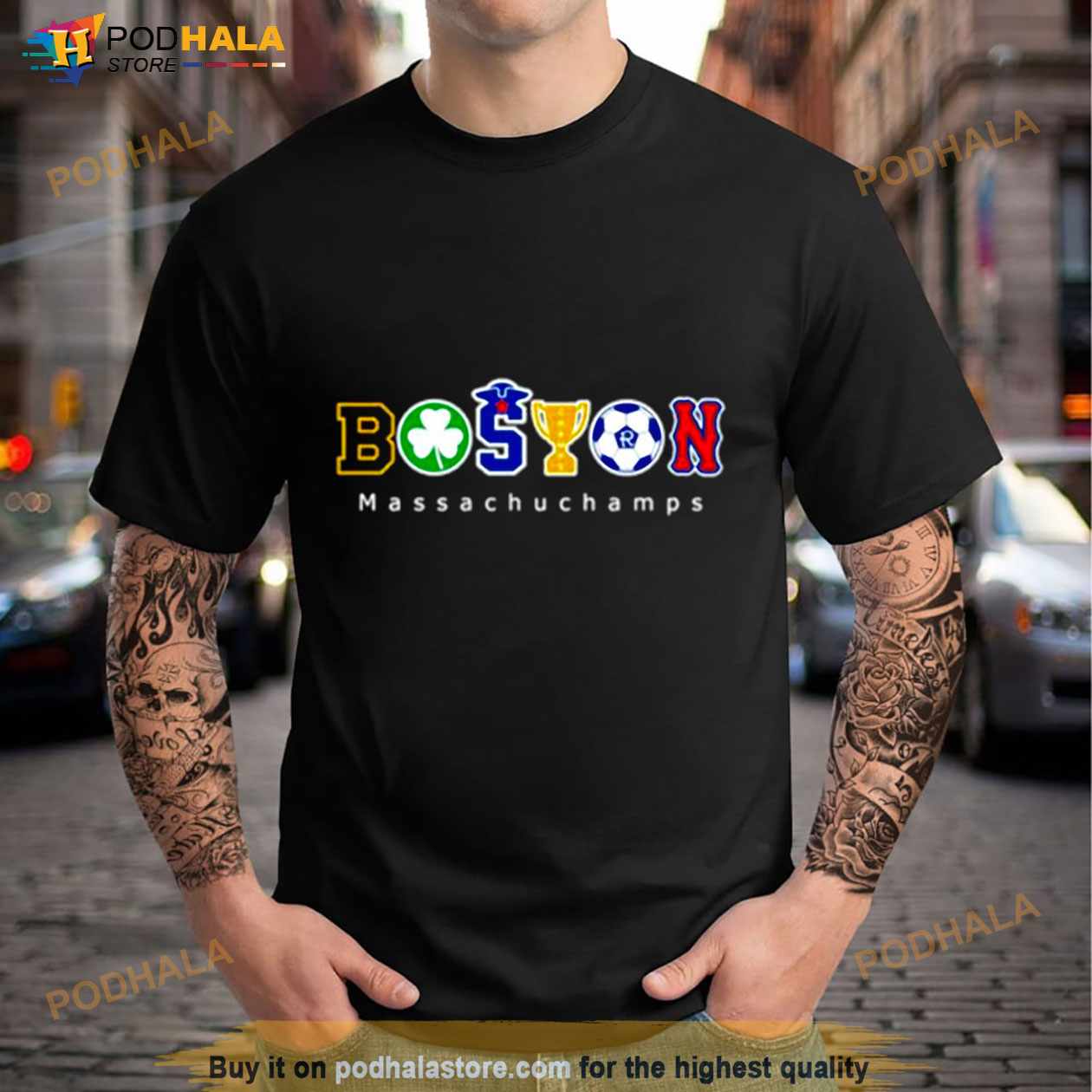 Boston Massachusetts T-shirt