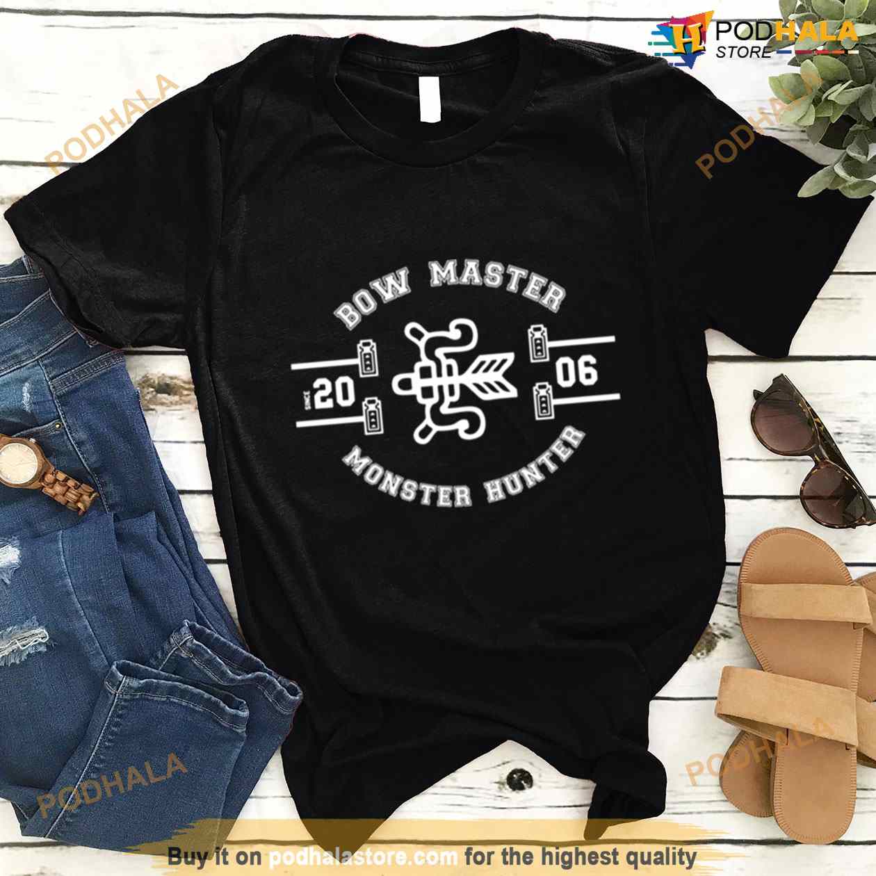 Bow Master Monster Hunter Shirt Bow Master Monster Hunter Shirt