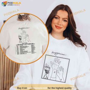Boygenius 2023 Concert Shirt, Boygenius Reset Tour 2023 Merch For Fans