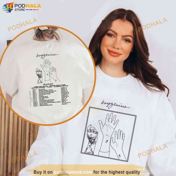 Boygenius 2023 Concert Shirt, Boygenius Reset Tour 2023 Merch For Fans