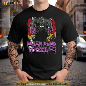 brain Dead Them Skates Kogan Dragon Wheel Shirt