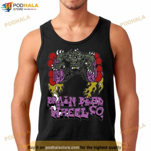 Brain Dead Them Skates Kogan Dragon Wheel Shirt 2