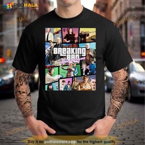 Breaking Bad Albuquerque Custom Gta Art Shirt 3