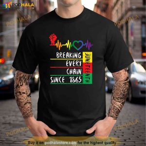 Breaking Every Chain Since 1865 Juneteenth Shirt 2
