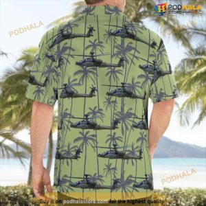 British Army Boeing Ah 64e Guardian Hawaiian Shirt Outfit 2