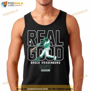 Brock Vradenburg Real Good Msu Baseball Shirt 2