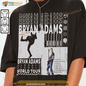 Bryan Adams Music Shirt, Vintage 90s Bryan Adams So Happy It Hurts Tour 2023