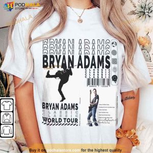Bryan Adams Music Unisex Shirt, So Happy It Hurts Tour 2023 Gift For Fans