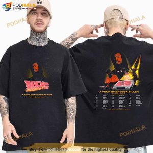 Bryson Tiller Back and I’m Better Tour 2023 Shirt, Bryson Tiller Fan Shirt