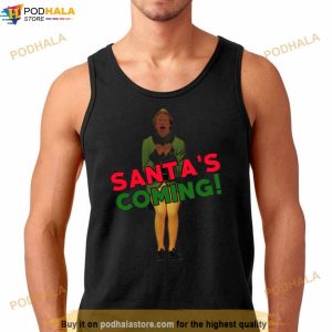 Buddy The Elf Christmas Santa shirt