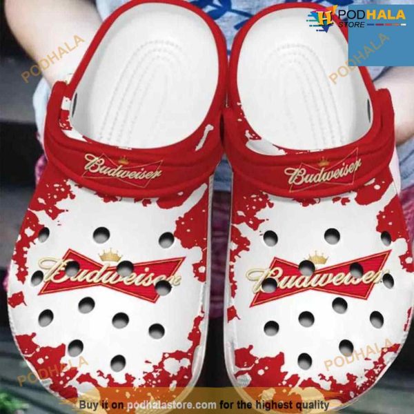 Budweiser Beer Crocband Crocs Clog Shoes