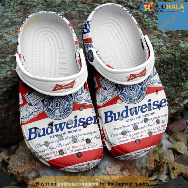 Budweiser Beer Crocs For Men