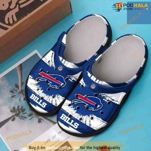 Buffalo Bills Crocsband Clog Comfortable For Mens Womens Classic Clog Water Shoes Crocs Shoes
