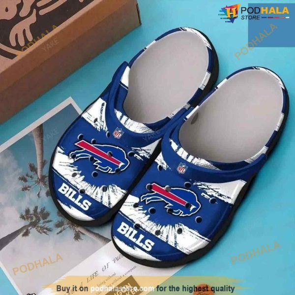 Buffalo Bills Crocsband Clog Comfortable For Mens Womens Classic Clog Water Shoes Crocs Shoes