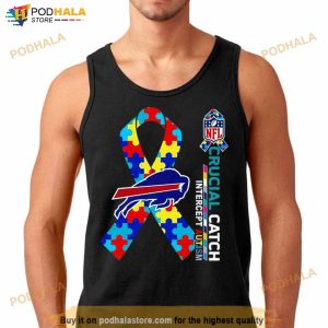 Buffalo Bills Crucial Catch Intercept Autism 2023 Shirt 3