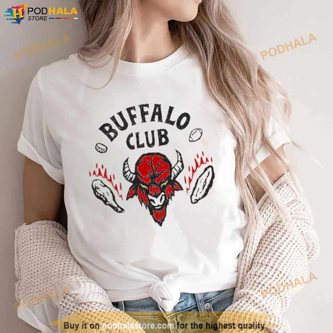 Buffalo Bills Hellfire Club Stranger Things Shirt - Bring Your Ideas,  Thoughts And Imaginations Into Reality Today