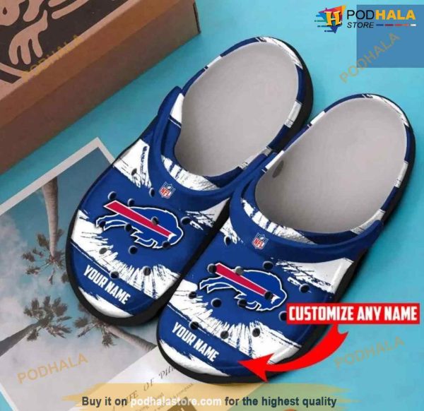 Buffalo Bills Personalized Crocband Nfl Gifts Crocs Clog Shoes