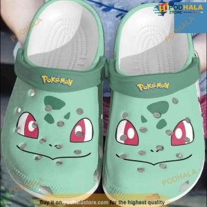 Bulbasaur Pokemon Adult Crocs Clog Shoes