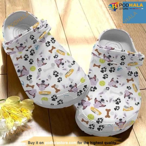 Bull Terrier Personalized Crocs Clog Shoes