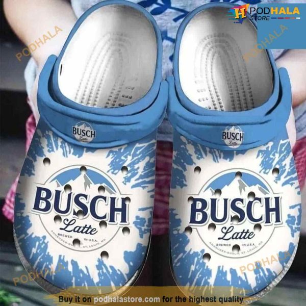 Busch Latte Beer Crocs For Men