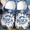 Busch Light Beer Crocband Crocs Clog Shoes
