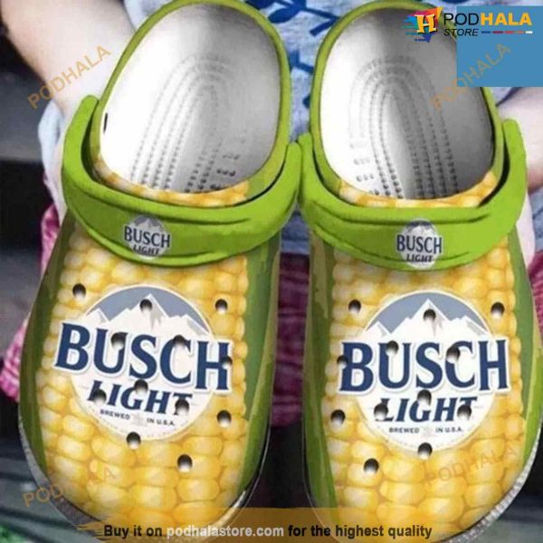 Busch Light Comfortable Classic Crocs Clog Shoes For Men Women