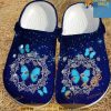 Butterfly Crocs Clog Shoes For Men Women
