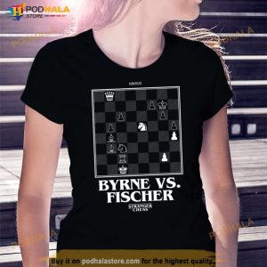 Byrne Vs Fischer Final Round Chess Grand Master Shirt 3