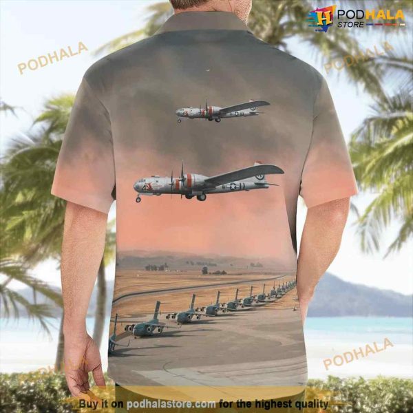 California Travis Air Force Base Aviation Museum Boeing B-29 Superfortress Miss America ’62 Hawaiian Shirt