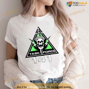 Call Of Duty Modern Warfare 2 Task Force 141 Emblem Shirt 3