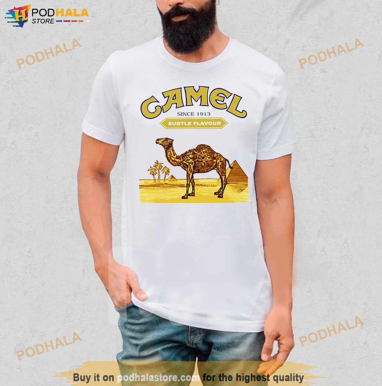 Willen etiket stormloop Camel Cigarettes Subtle Flavour Shirt - Bring Your Ideas, Thoughts And  Imaginations Into Reality Today