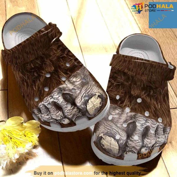 Camping Bigfoot Feet 3d Shoes Crocs Clog Shoes