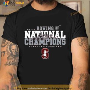 Cardinal Stanford Cardinal 2023 Ncaa Rowing National Champions Shirt 3