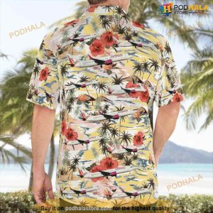 Caribbean Airlines Boeing 737 Max 8 Aloha Hawaiian Shirt 2