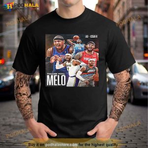 Carmelo Anthony For Everything You Gave To The Game T Shirt