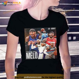 Carmelo Anthony For Everything You Gave To The Game T Shirt 2