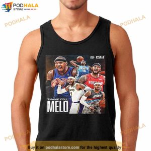 Carmelo Anthony For Everything You Gave To The Game T Shirt 3