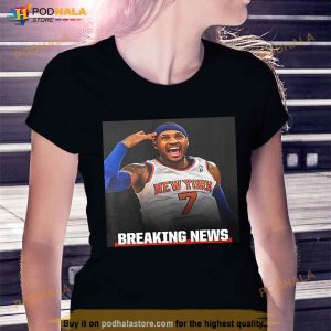 Carmelo Anthony has announced his retirement from the NBA after 19 seasons T Shirt