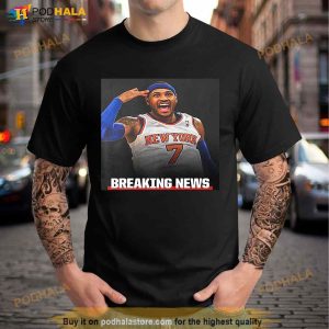 Carmelo Anthony Has Announced His Retirement From The Nba After 19 Seasons T Shirt 2