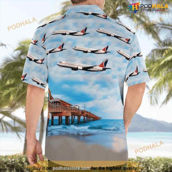 Carnival Air Lines Boeing 737-400 Hawaiian Shirt Outfit