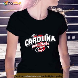 Carolina Hurricanes Ice Hockey Logo Shirt 2