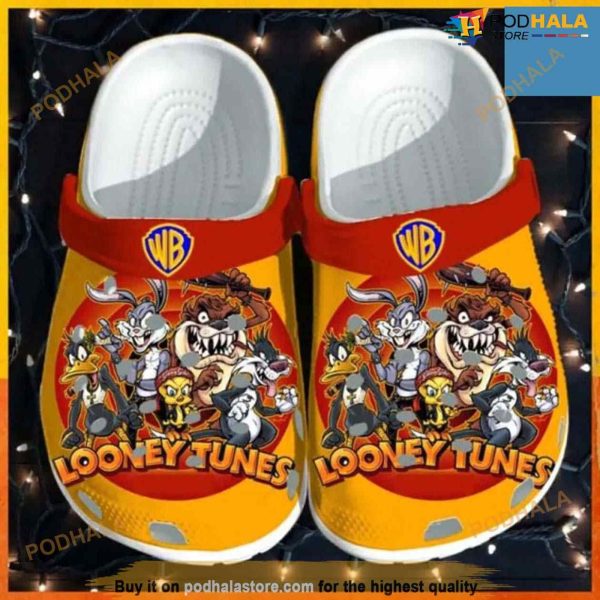 Cartoon Clogs Looney Tunes Crocs Crocband Shoes Gifts For Men Women