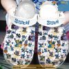 Cartoon Stitch Adults Kids Crocs Shoes Crocband Clog For Men Women
