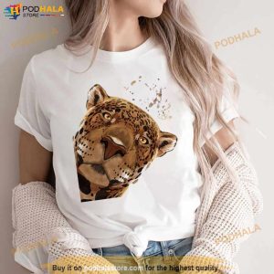 Cat Curious Jaguar Animal Shirt 2
