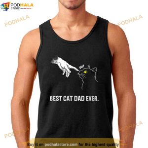 Cat Daddy Meow Best Cat Dad Ever Meow With My Cat Funny Gift Shirt 3