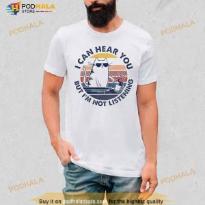 Cat I Can hear You But I’m not Listening vintage Shirt